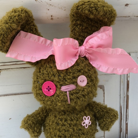 Crocheted Bunny 🐰 - Picture 2 of 5